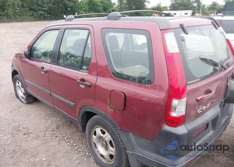 2006 Honda Cr-V Lx from USA, damaged, VIN SHSRD78516U438727